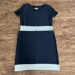 St. John Collection Black Santana Knit Dress